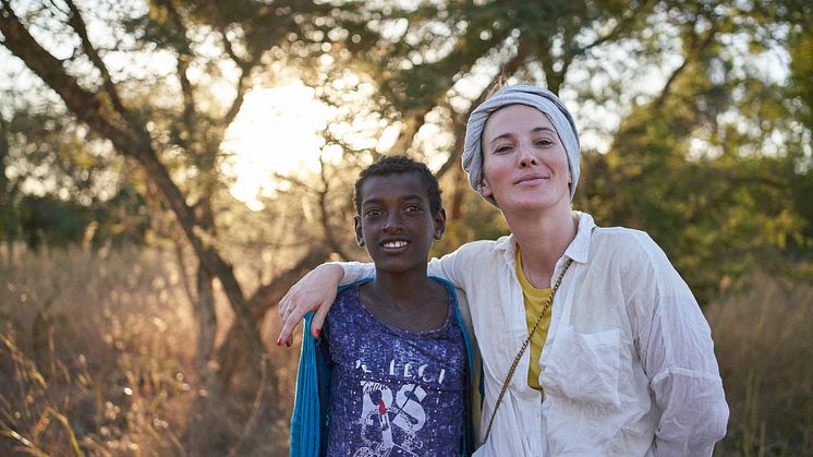Jeannine Michaelsen mit Viva con Agua in Äthiopien