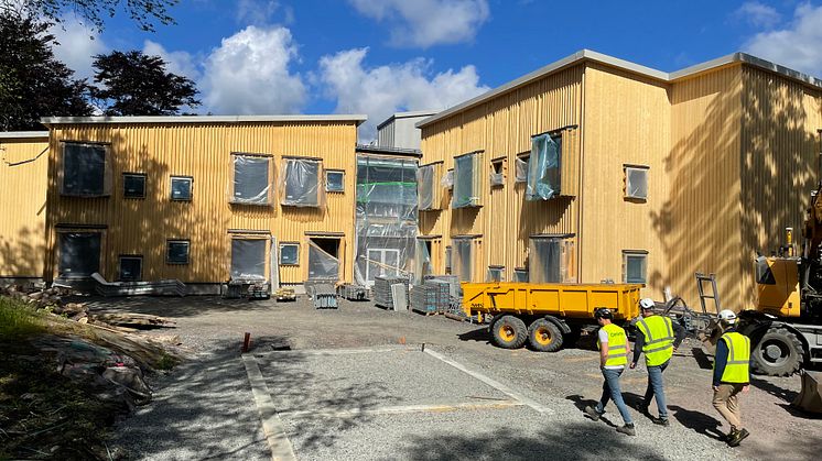 Förskolan på Backa kyrkogata blir årets julklapp till förskolebarnen. Foto: Anders Hall, lokalförvaltningen