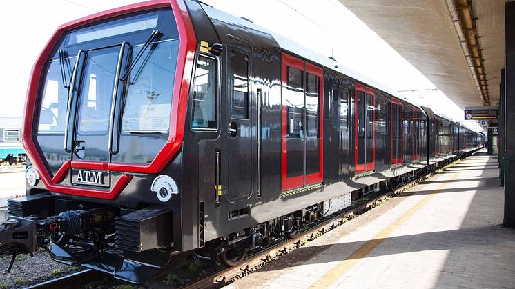 Hitachi Rail Italy firma con Atm contratto per opzione altre 15 Metro “Leonardo”, per un valore di 106 milioni di euro