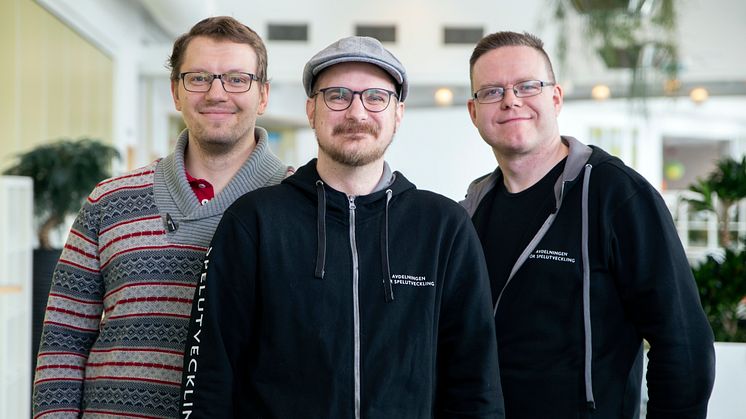 Arslan Tursic, Tobias Karlsson och Vigfus Omarsson