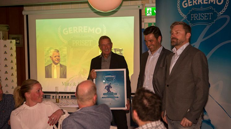 Årets Gerremopris tilldelades Erik & Mats Paulsson. 