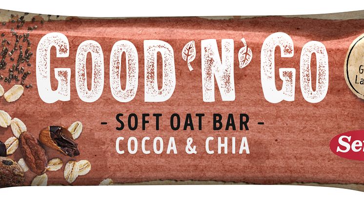 Good'n'Go Soft Oat bar Cocoa Chia