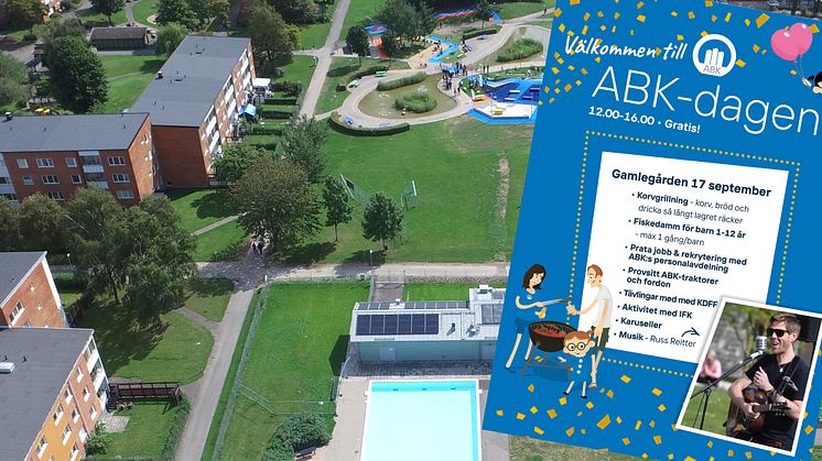 ABK-dagen arrangeras mellan storlekplatsen och badet på Gamlegården.