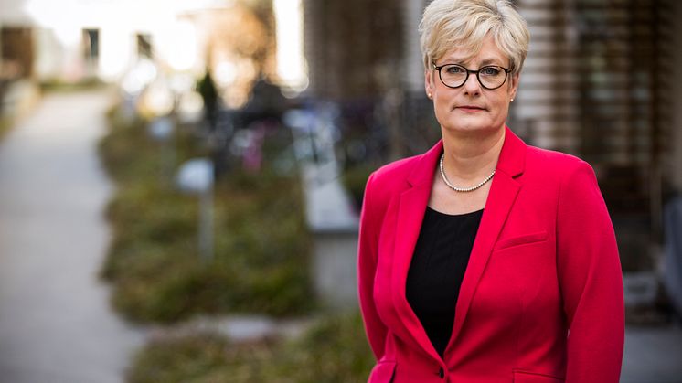 Marie Linder, förbundsordförande Hyresgästföreningen