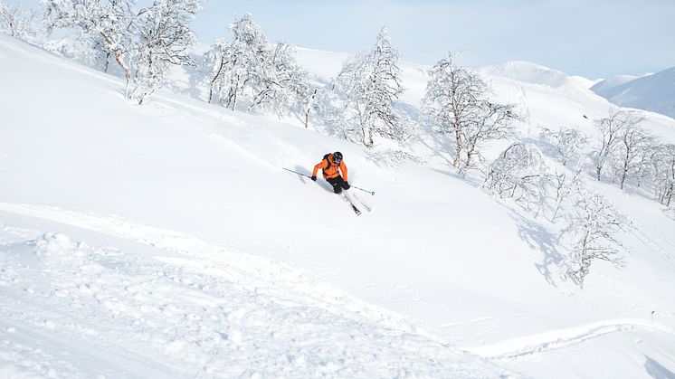 Skidåkning i Hemsedal februari 2014