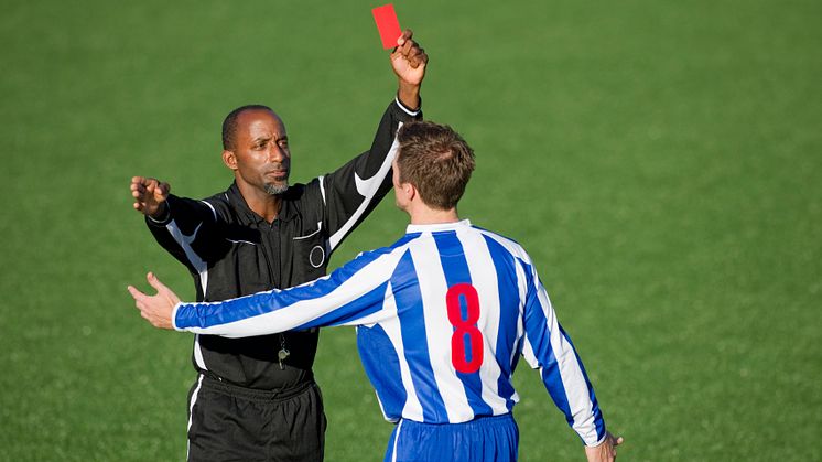 Football referees cope by thinking they are better than other refs