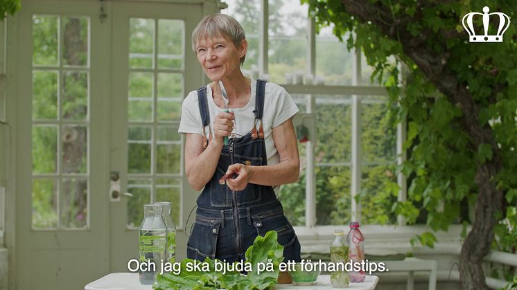 Odla hälsa - gör ditt eget rabarbervatten