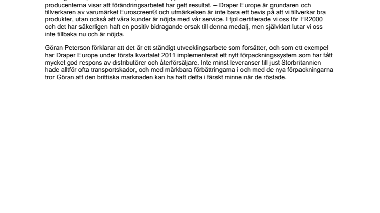 Svenskt företag bland de bästa AV-tillverkarna
