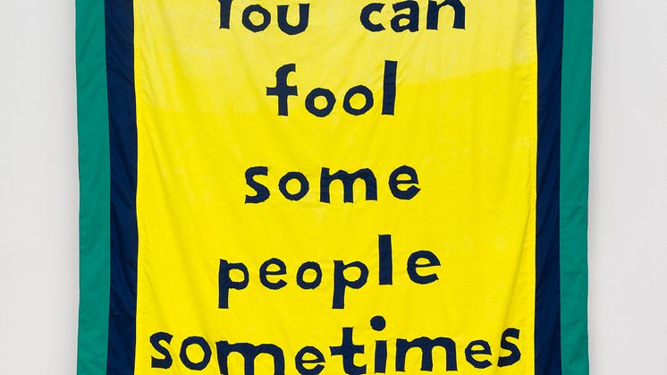 Jeremy Deller, You can fool some people sometimes, 2019