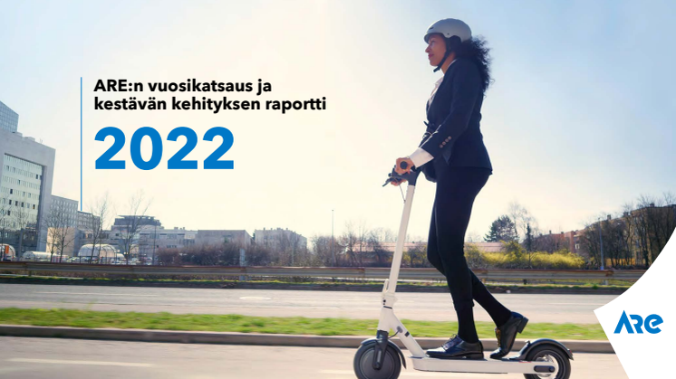 ARE:n vuosikatsaus ja kestävän kehityksen raportti 2022