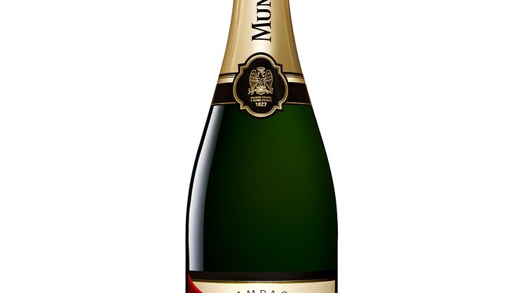 G.H. Mumm Cordon Rouge,  koko 0,75 l, hinta 39,90 €,  Alkon tuotenumero 008741 