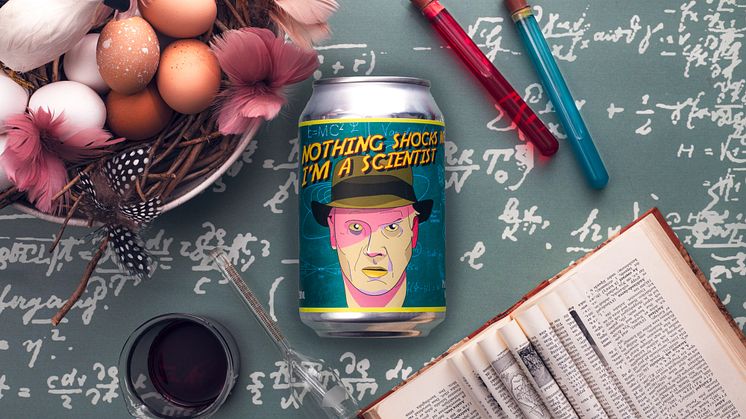 Nothing shocks me - I'm a scientist. Nominerad i kategorin Förpackning - Dryck, Svenska Designpriset 2020