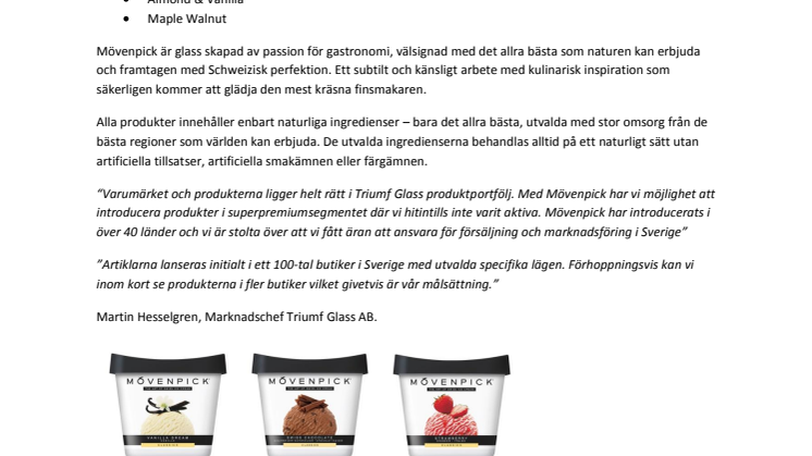 Triumf med Mövenpick!