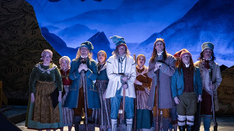 Framsyningsfoto Spynorsk. The Musical