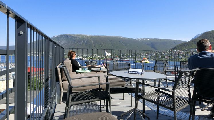 Nr. 1: Clarion Hotel The Edge i Tromsø.