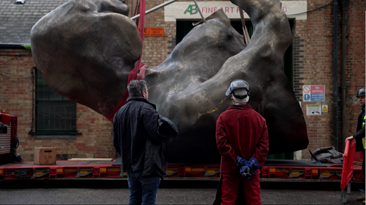 Torso and head of The Mother by Tracey Eminen i London photo John O'Rourke 4