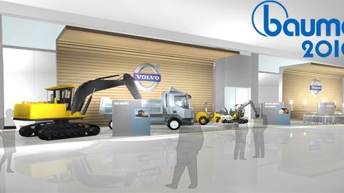 Volvo tar ett helhetsgrepp om maskinägande på Bauma 2010