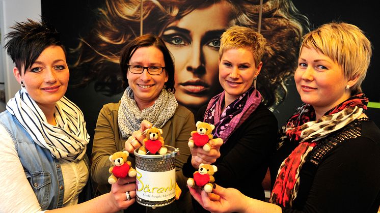 Salon Harmonie zeigt Herz für das Kinderhospiz