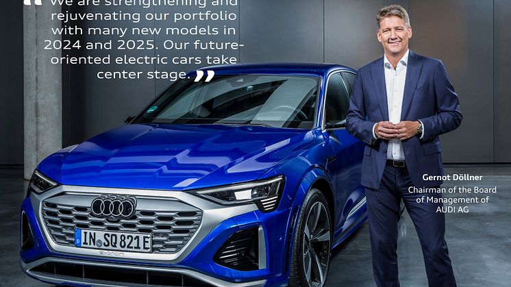 AUDI AG CEO Gernot Döllner, SQ8 e-tron