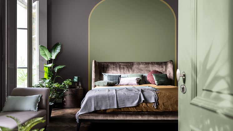 Nordsjö-Colour-Futures-2023-Lush-Colours-Bedroom