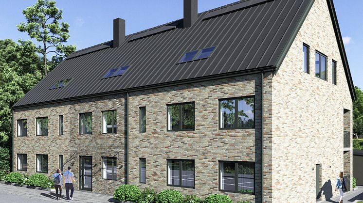 Villan Rydaholm, entrésidan