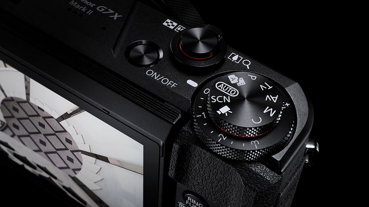 PowerShot G7X MkII Gallery Mode Dial BK Beauty