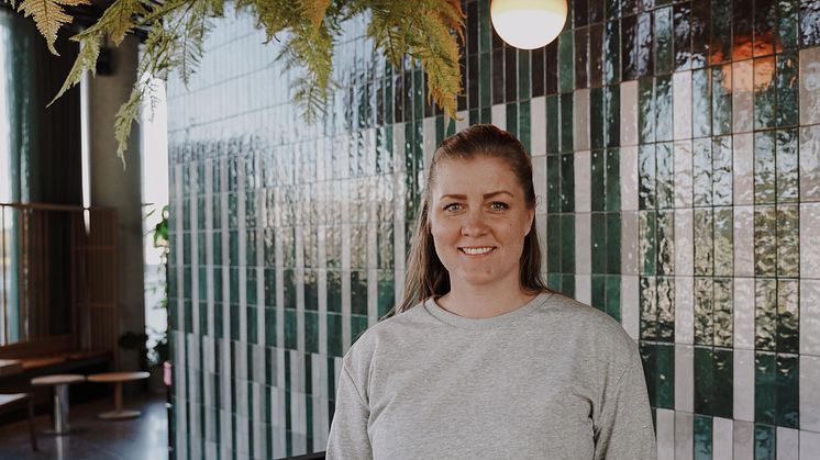 Emelie Hamberg blir ny hotelldirektør for Comfort Hotel Børsparken. 