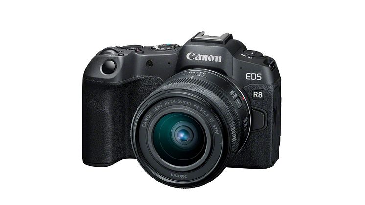 Canon EOS R8 med RF 24-50mm F4.5-6.3 IS STM