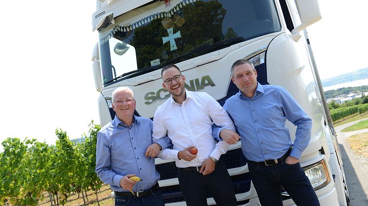Volker  Schwarz, Jan Pfäffle und Steffen Wolf (v. li.) setzen das Nachhaltigkeitskonzept bei Bodan geschlossen in die Tat um.