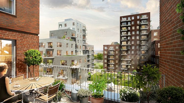 Når projektet står færdigt vil der være 315 nye, bæredygtige lejligheder i det levende og attraktive bykverter omkring Strandlodsvej, Kløvermarken og Amager Strand