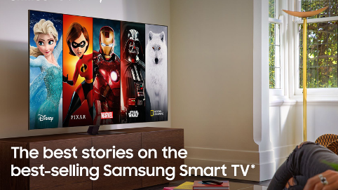 Disney+ kommer på Samsungs Smart TV-er i Norden