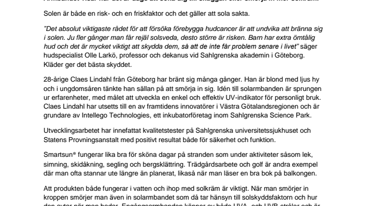 Nytt hopp för alla som gillar att vara i solen