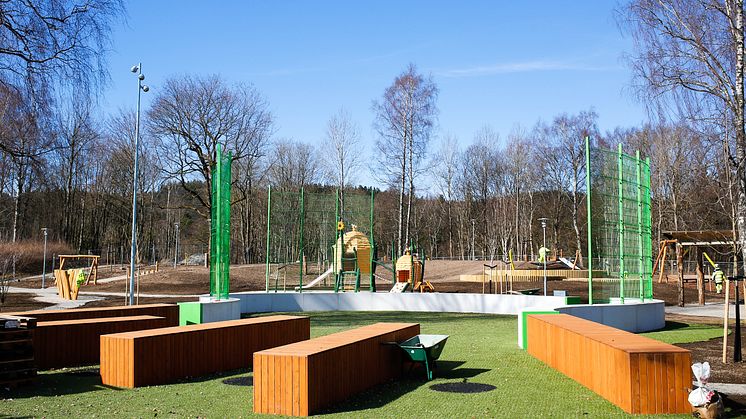Invigning av aktivitetspark på Sjöbo