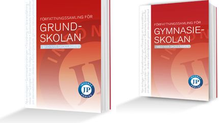 JP Infonet Förlag publicerar författningsamlingar för grundskolan och gymnasieskolan