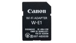 Överför bilder på resande fot med Canons nya Wi Fi adapter W-E1