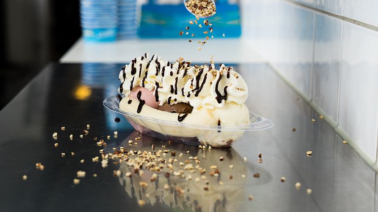Glasscafé Bananasplit