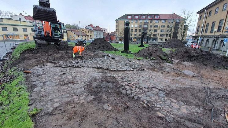 Arkeologiska utgrävningar Sjöfartsmuseet Akvariet