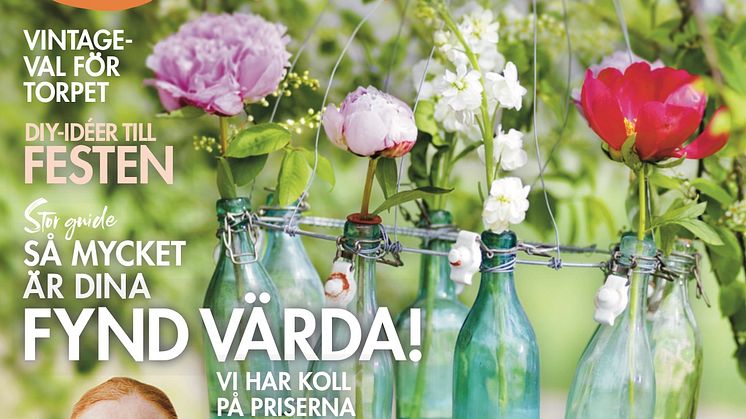 Aller media ger ut sommarens mest hållbara läsning - Loppissommar
