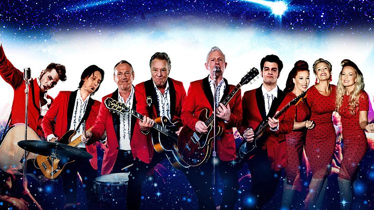 Premiärdags för årets julshow med The Boppers, Brolle och Rockabilly Fabulous.