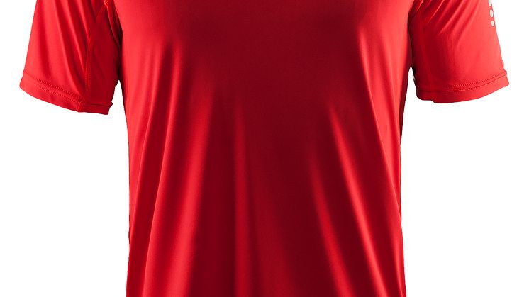 Mind short sleeve tee (herr) i färgen heat.