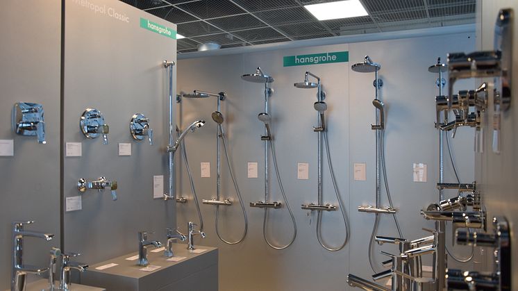 Hansgrohe Suomi uusi showroom