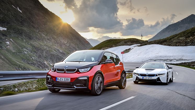 BMW i3s og BMW i8