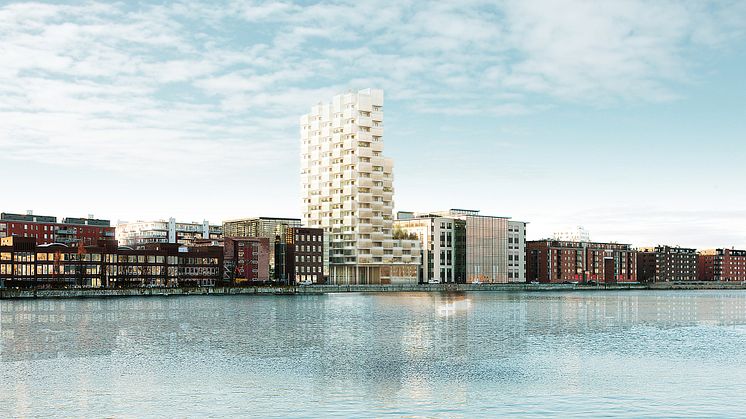 Punkthus vid Dockplatsen