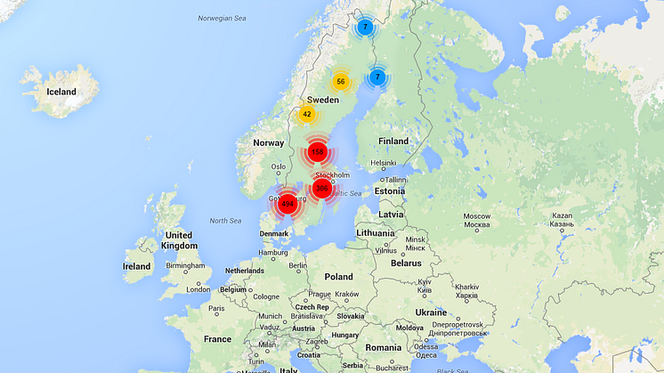 Flygresor.se visar vart grannen vill resa