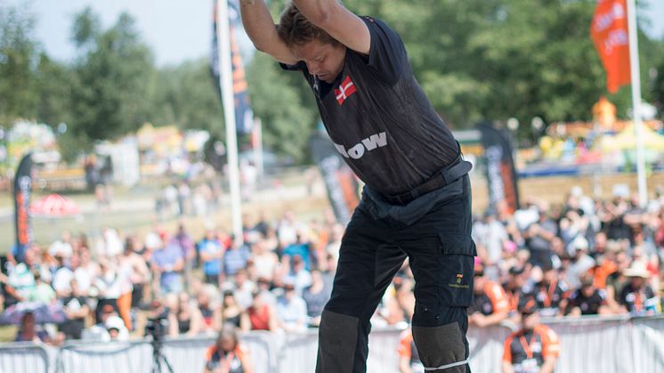 Matthias Ringsholt i disciplinen Standing Block Chop
