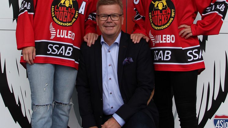 Emma Nordin, Magnus Edin och Michelle Karvinen