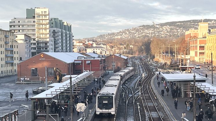 Sporveien har tildelt kontrakt for hovedarbeidene på Majorstuen stasjon