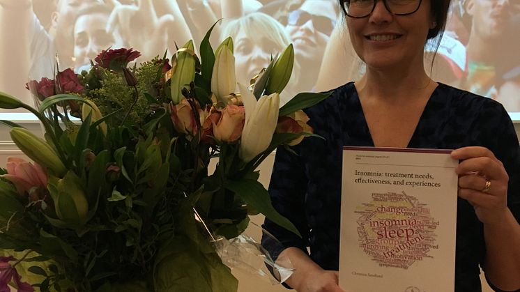 Christina Sandlund, distriktssköterska på Telefonplans vårdcentral i Stockholm och sömnforskare.
