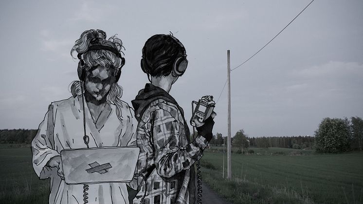 Ruralistas. Foto: Clara Bodén. Illustration och montage: Ronja Svenning Berge. 