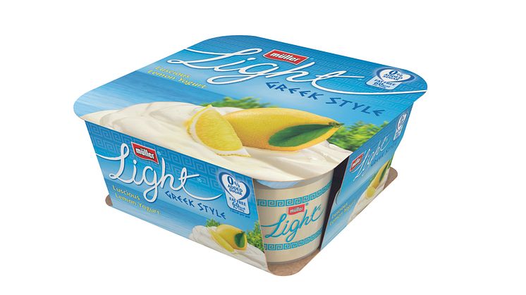 INTRODUCING MÜLLERLIGHT GREEK STYLE WITH 0% ADDED SUGAR